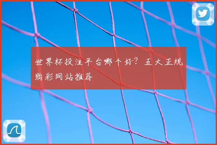 世界杯投注平台哪个好？五大正规购彩网站推荐